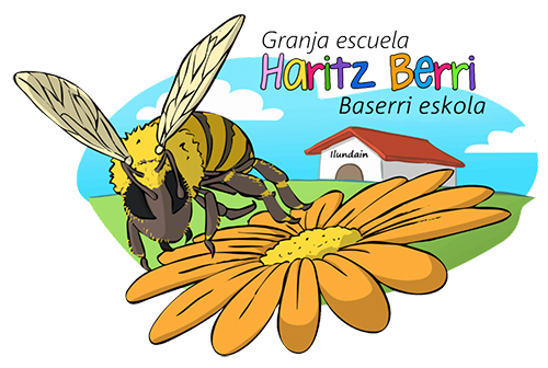 Granja escuela Haritz Berri Logo